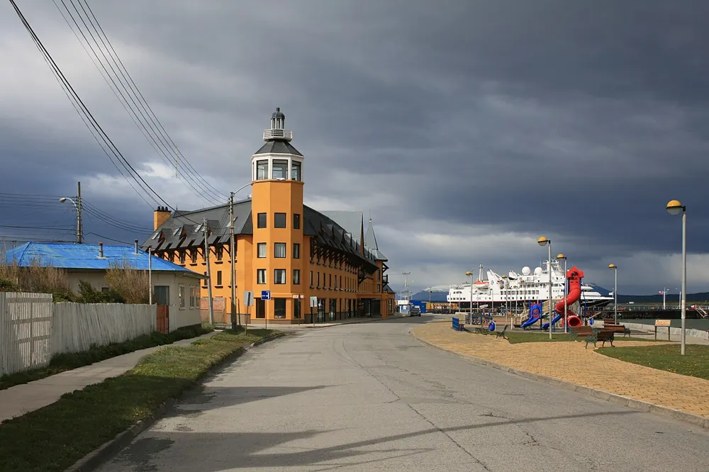 The Puerto Natales waterfront